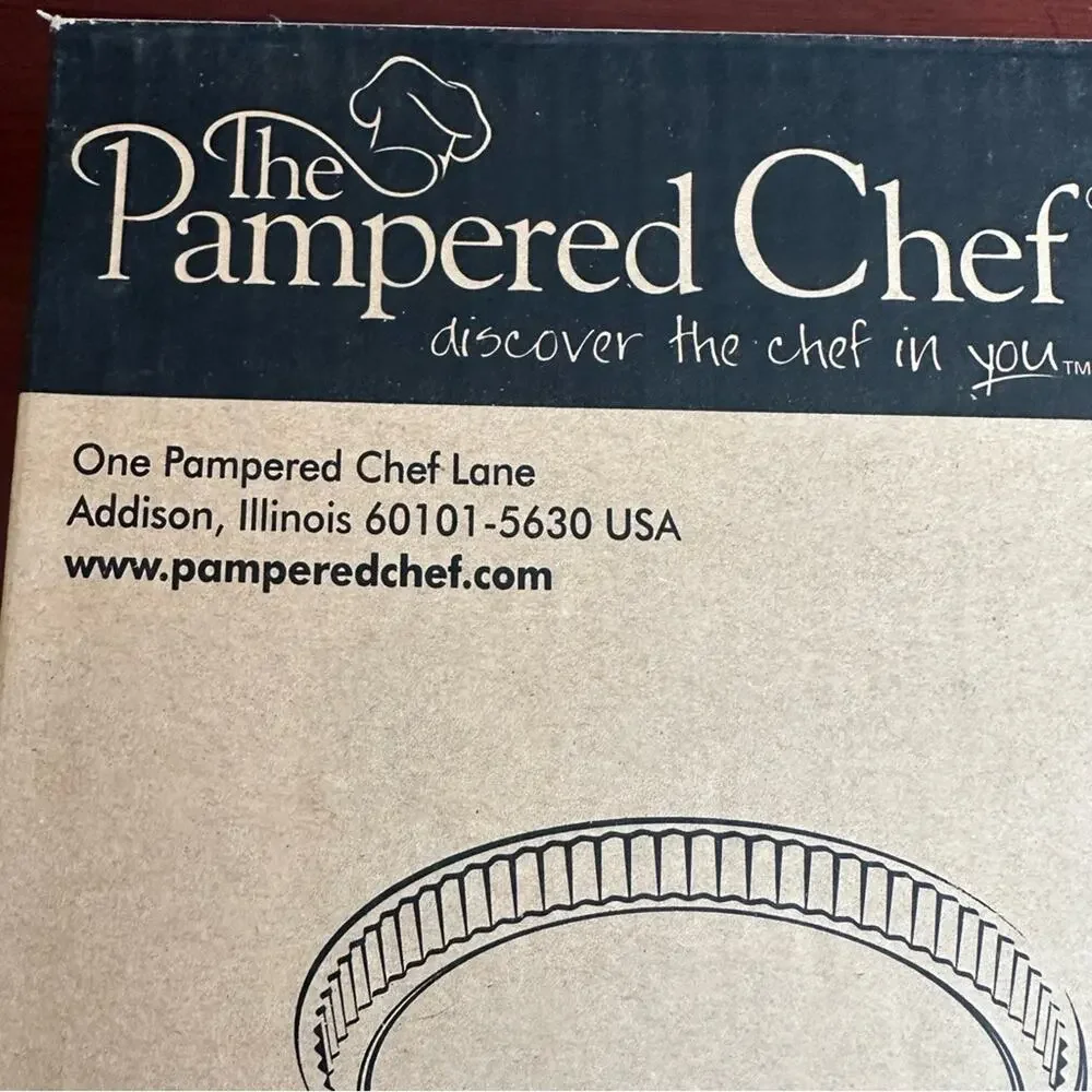 Pampered Chef #1706 Torte Pan Set of 2 Baking Kitchen Bake Baking